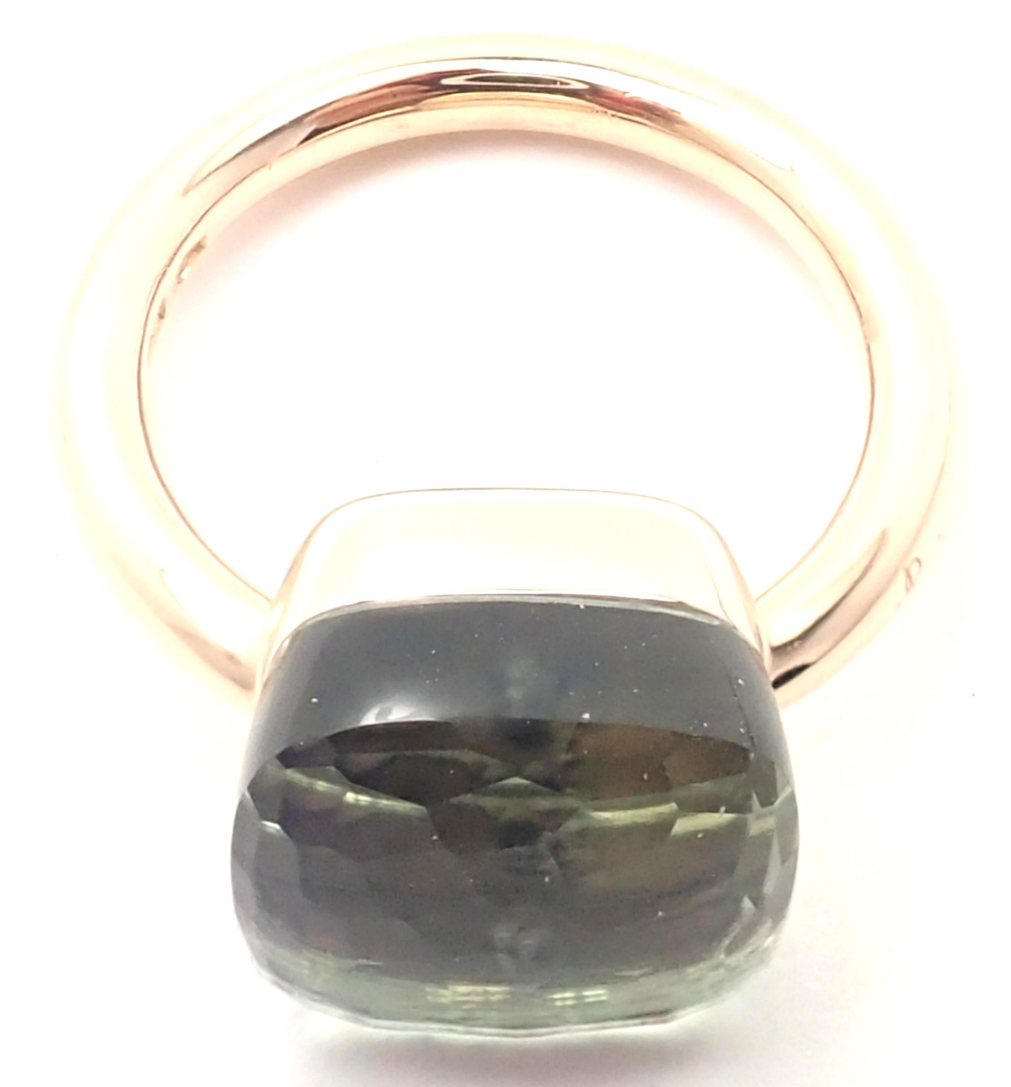 Pomellato Nudo Classic Prasiolite Yellow Gold Ring 4