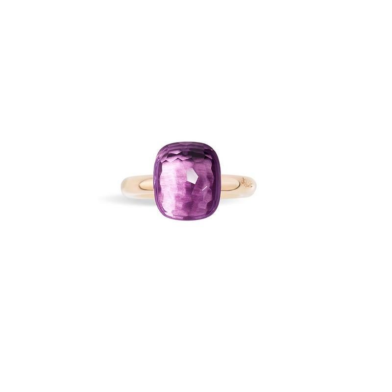 Pomellato Nudo Classic Ring en or rose avec améthyste A.A110-O6-OI Neuf - En vente à Wilmington, DE