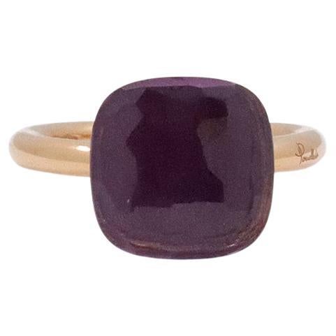 Pomellato Nudo Classic Rose Gold and Amethyst Ring