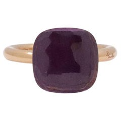 Pomellato Nudo Klassischer Ring aus Roségold und Amethyst