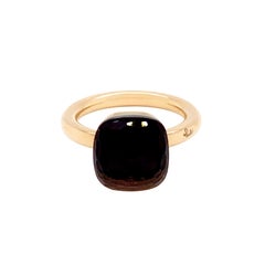 Pomellato Nudo Collection Smokey Quartz 18 Carat Rose Gold Ring