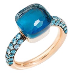 Pomellato Nudo Bague pour femme bleu profond A.B904O6TLTTB