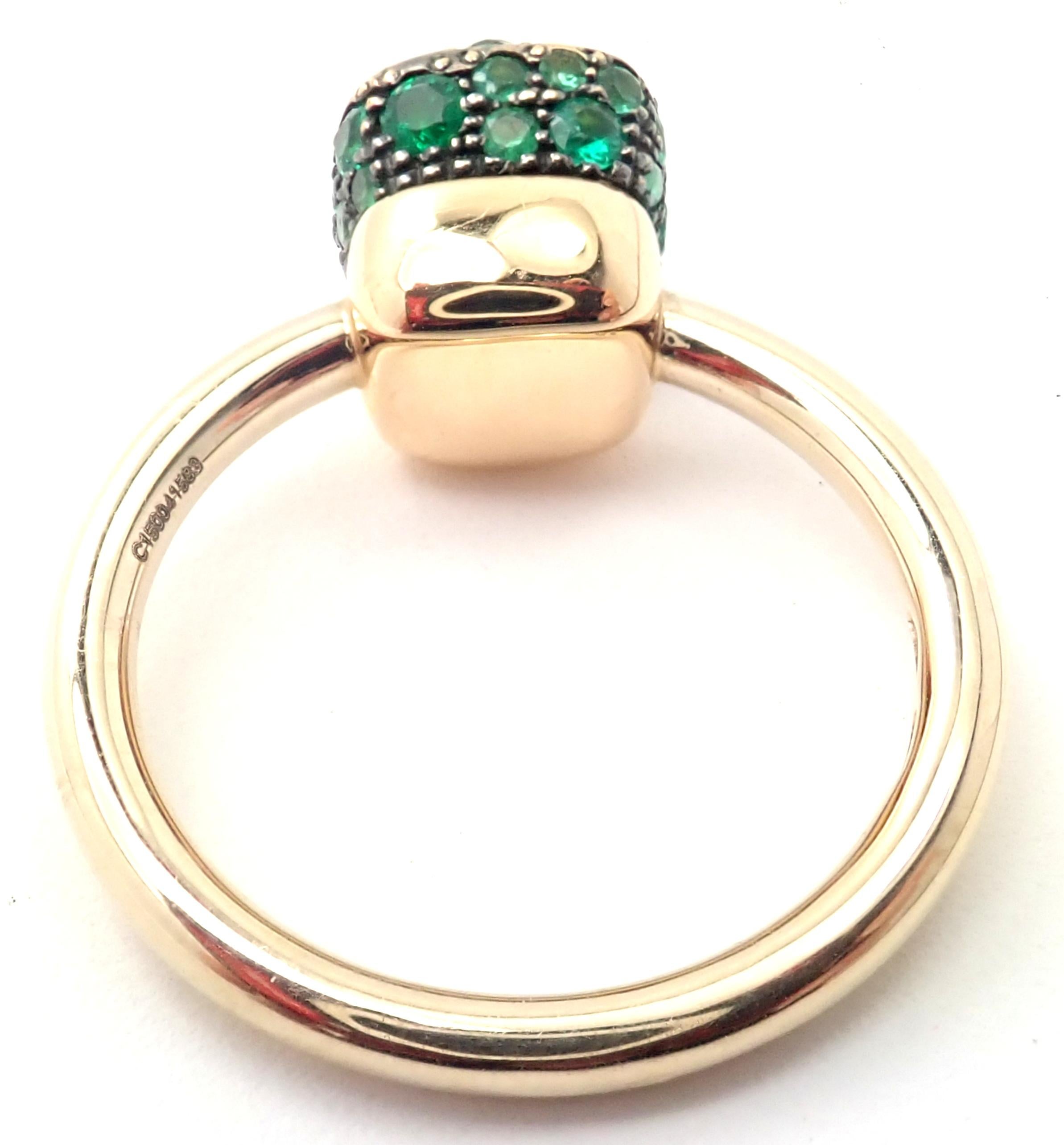 pomellato emerald ring