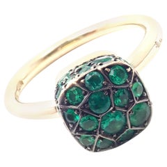 Pomellato Nudo Emerald Yellow Gold Ring