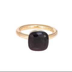 Pomellato Nudo Garnet Ring Classic 18k Rose Gold Fine Estate Jewelry 6