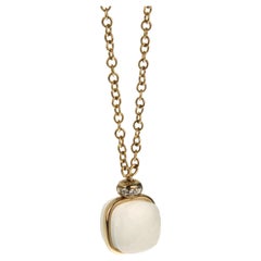 Pomellato Nudo Petit Diamond 18k Yellow Gold Pendant Necklace
