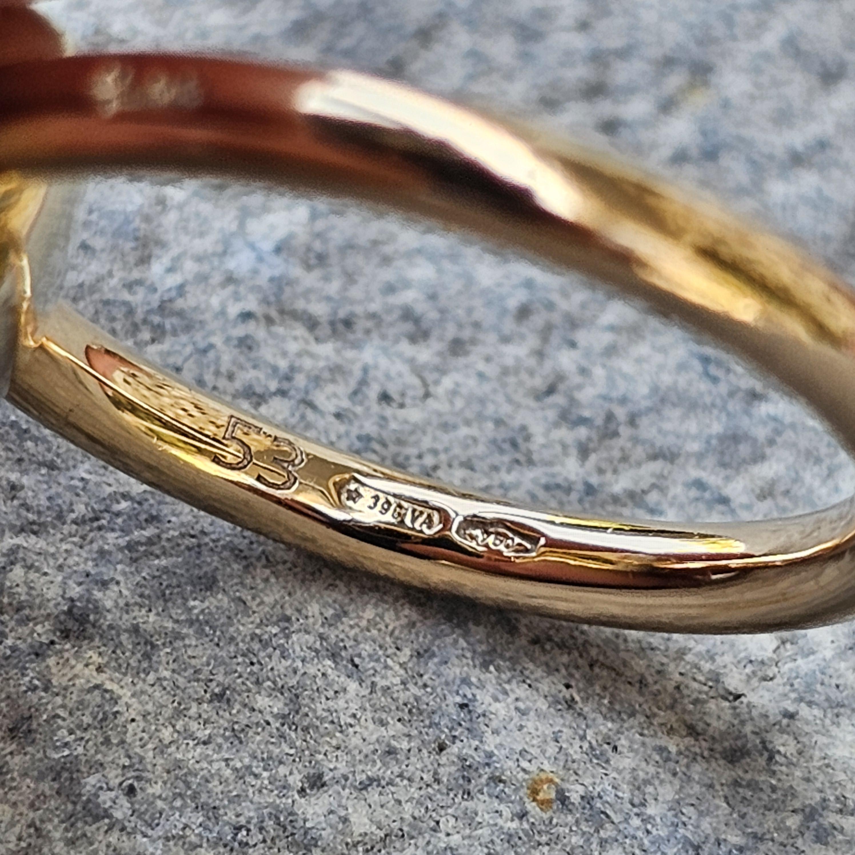 Pomellato Nudo Petit Anillo Prasiolita Verde Oro Rosa 18k sz 53 US 6.5 4.3g 2100 en venta 7