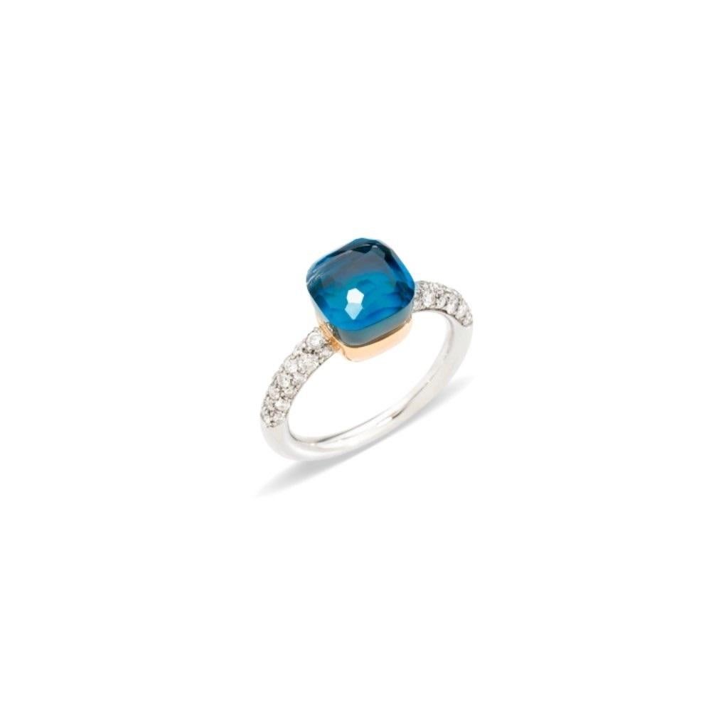 Pomellato Nudo Petit Ring PAB7040O6WHRB0TTU In New Condition In Wilmington, DE