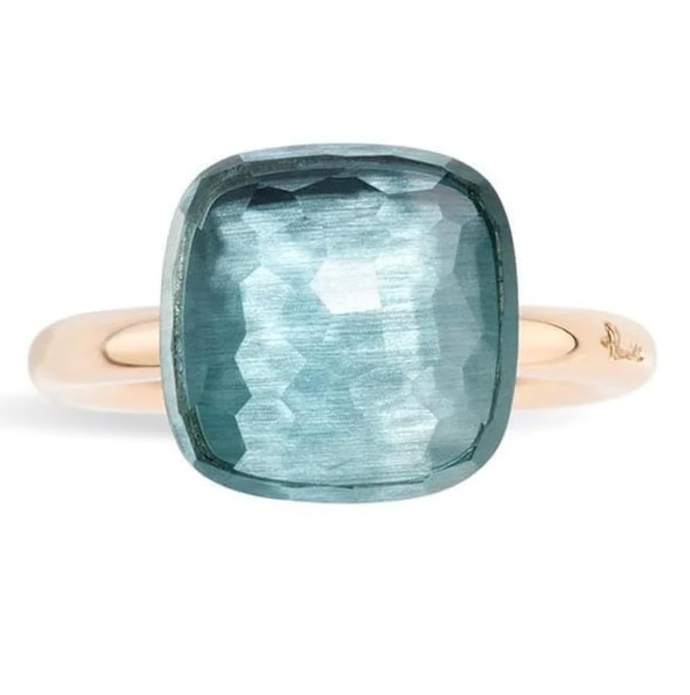 RING TYPE: Gemstone, Solitaire
MATERIAL: 18K Rose Gold, 18K White Gold
FASHION RING STYLE: Modern
PRODUCT TYPE: Ring
MODEL NUMBER: PAB2010O6000000OY