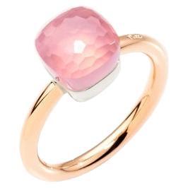 Pomellato Nudo Ring Pink Quartz A.B403/O6/QR For Sale