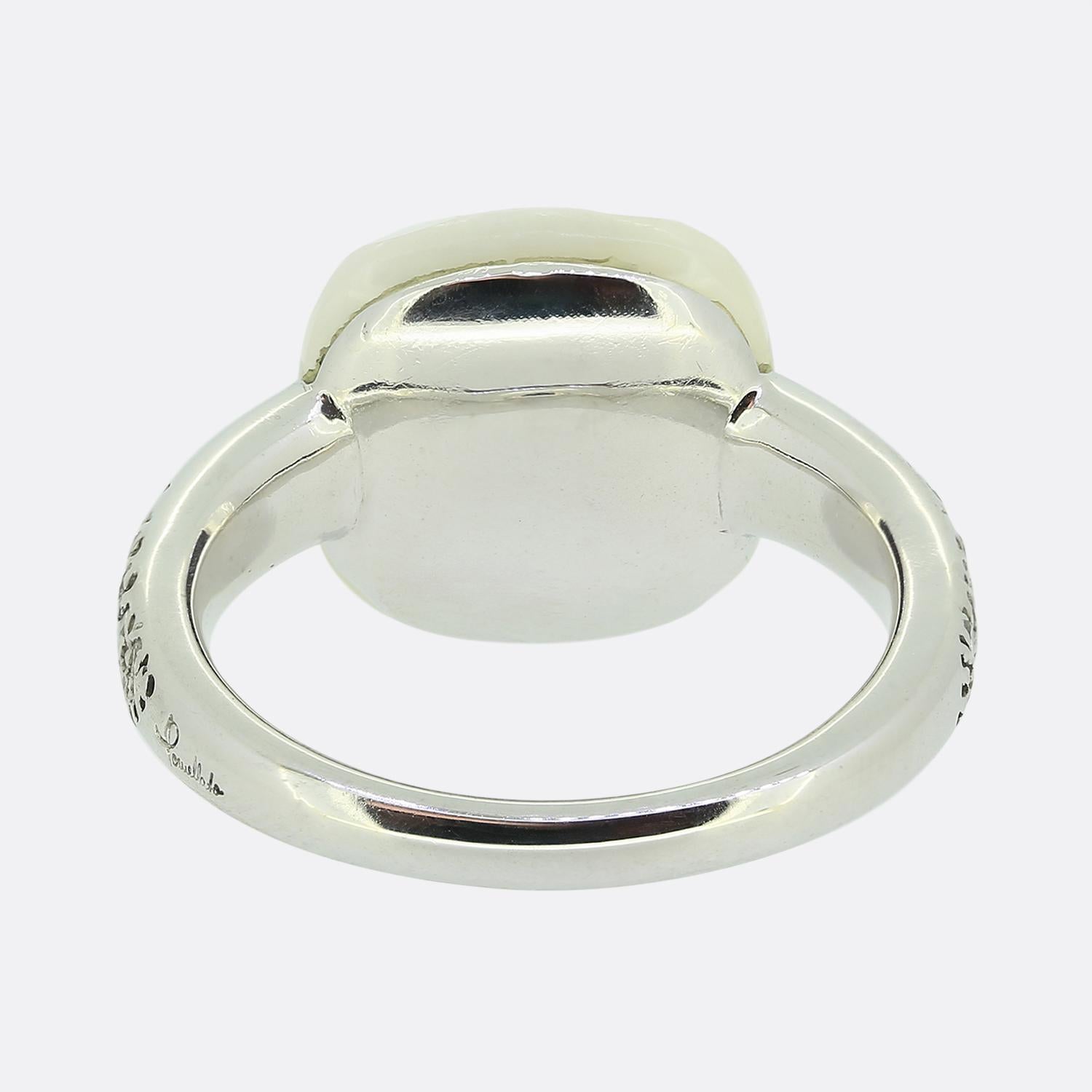 Pomellato Opal and Diamond Ring In Good Condition For Sale In London, GB