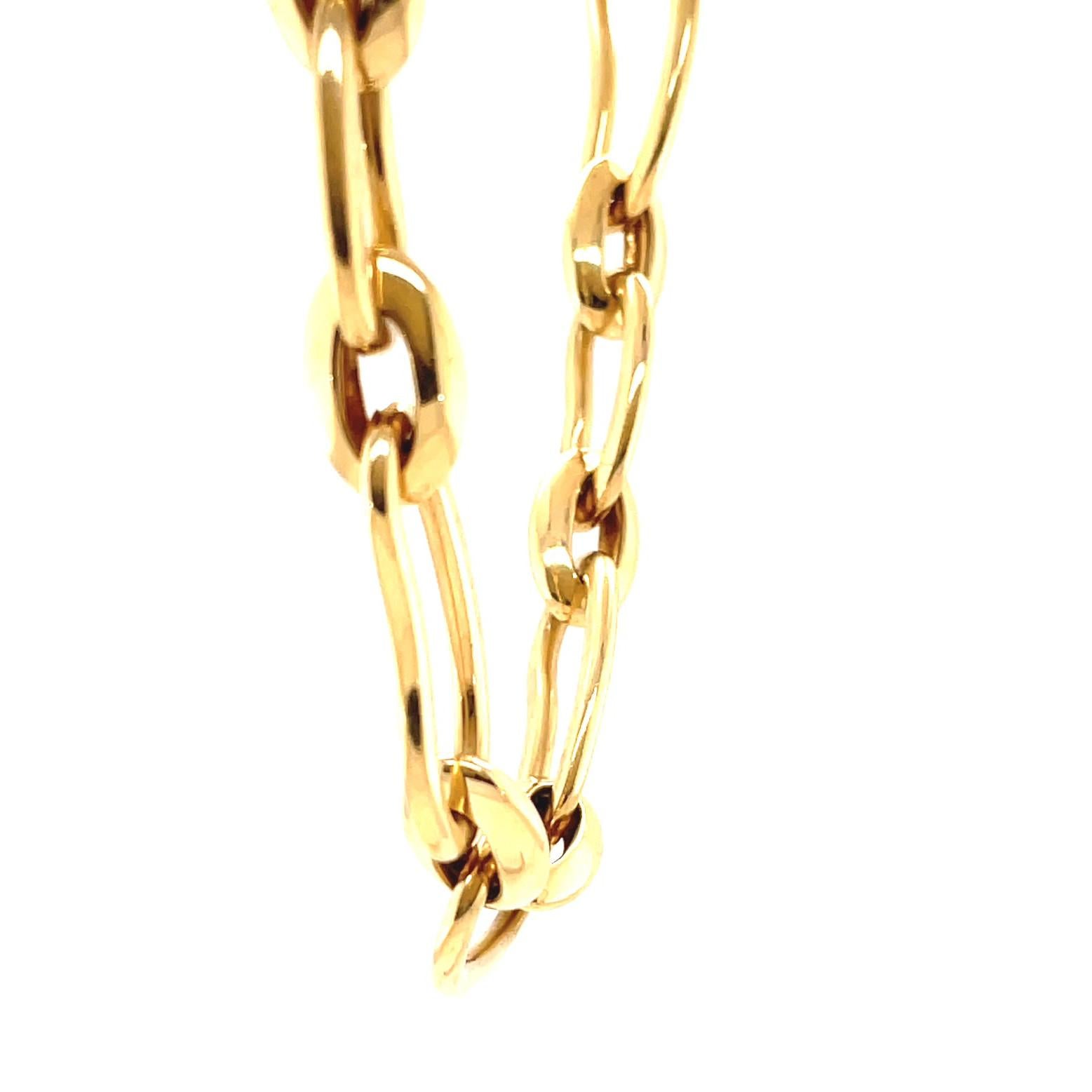 Pomellato Paisley Link 18 Karat Gold Necklace 2