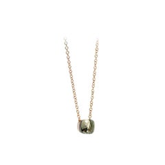 Pomellato Pendant Nudo Petit with Prasiolite and Chain in Rose Gold-F.B601/O6/PA