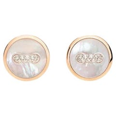 Pomellato Pom Dot-Ohrringe POC4030O7WHRDB0MP