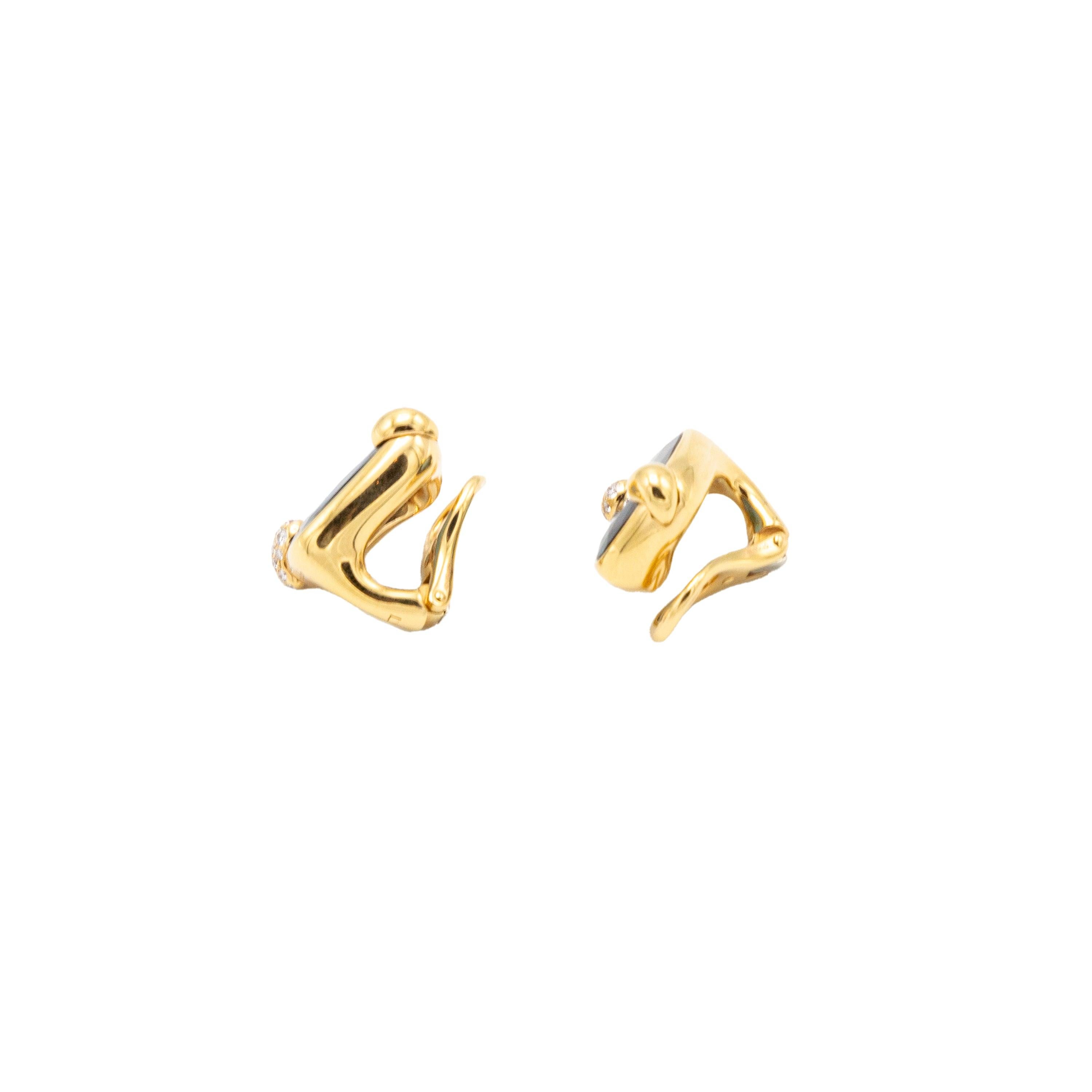 Pomellato Ritratto Topaz Earrings - '10s For Sale 2