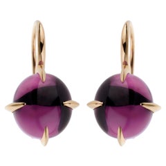 Pomellato Roségold 16,60 Karat Amethyst Tropfenohrringe