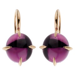 Pomellato Roségold 16,60 Karat Amethyst Tropfenohrringe