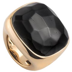 Pomellato Rose Gold Onyx Ring