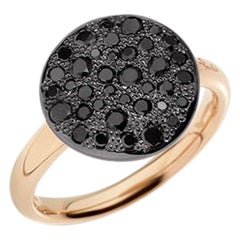 Pomellato Sabbia Black Diamond Ladies Ring A.B204/O7/BB