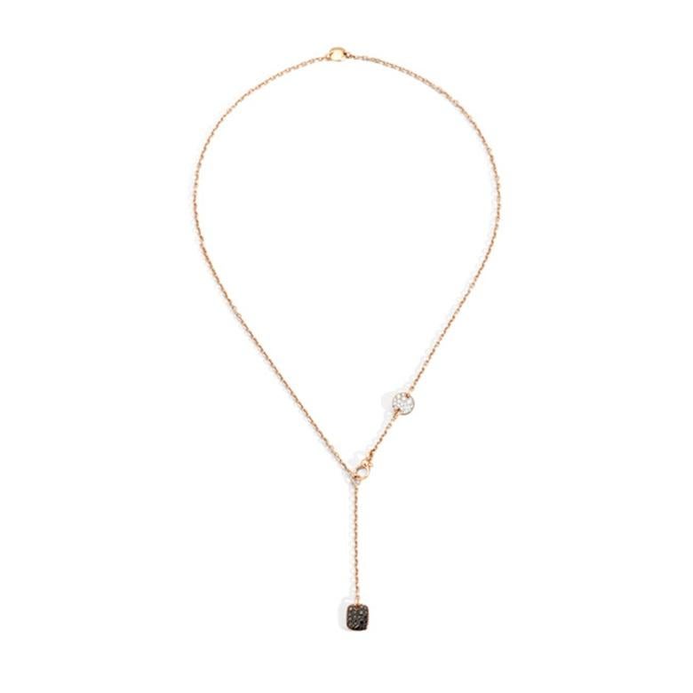 Pomellato Sabbia Diamond Pendant Necklace PCC011007BWRDBX00 In New Condition In Wilmington, DE