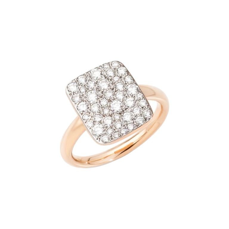 Pomellato, bague Sabbia en diamants pour femmes A.B903MO7/B9 en vente