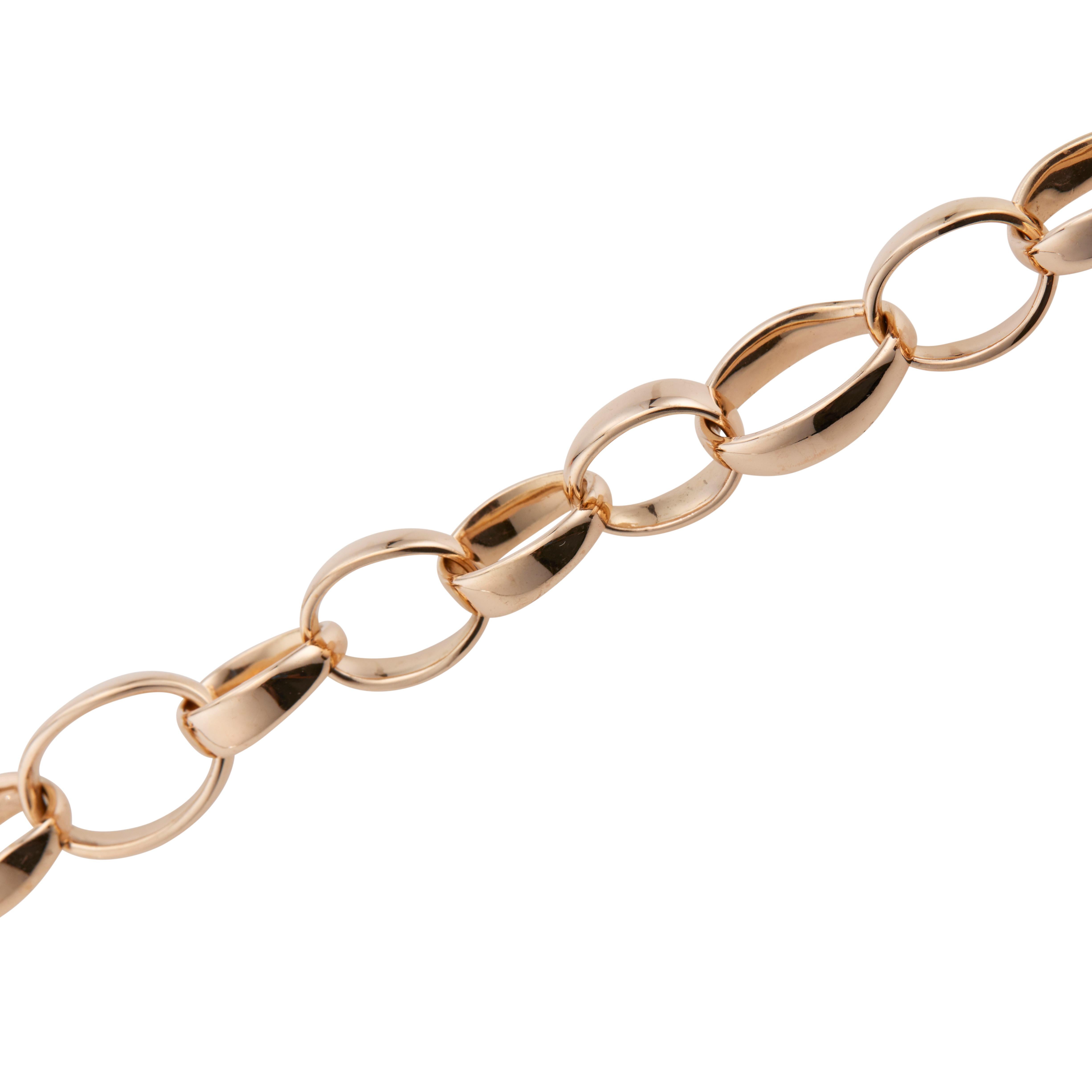 Pomellato Sabbia Gliederarmband aus Roségold im Zustand „Hervorragend“ im Angebot in Stamford, CT