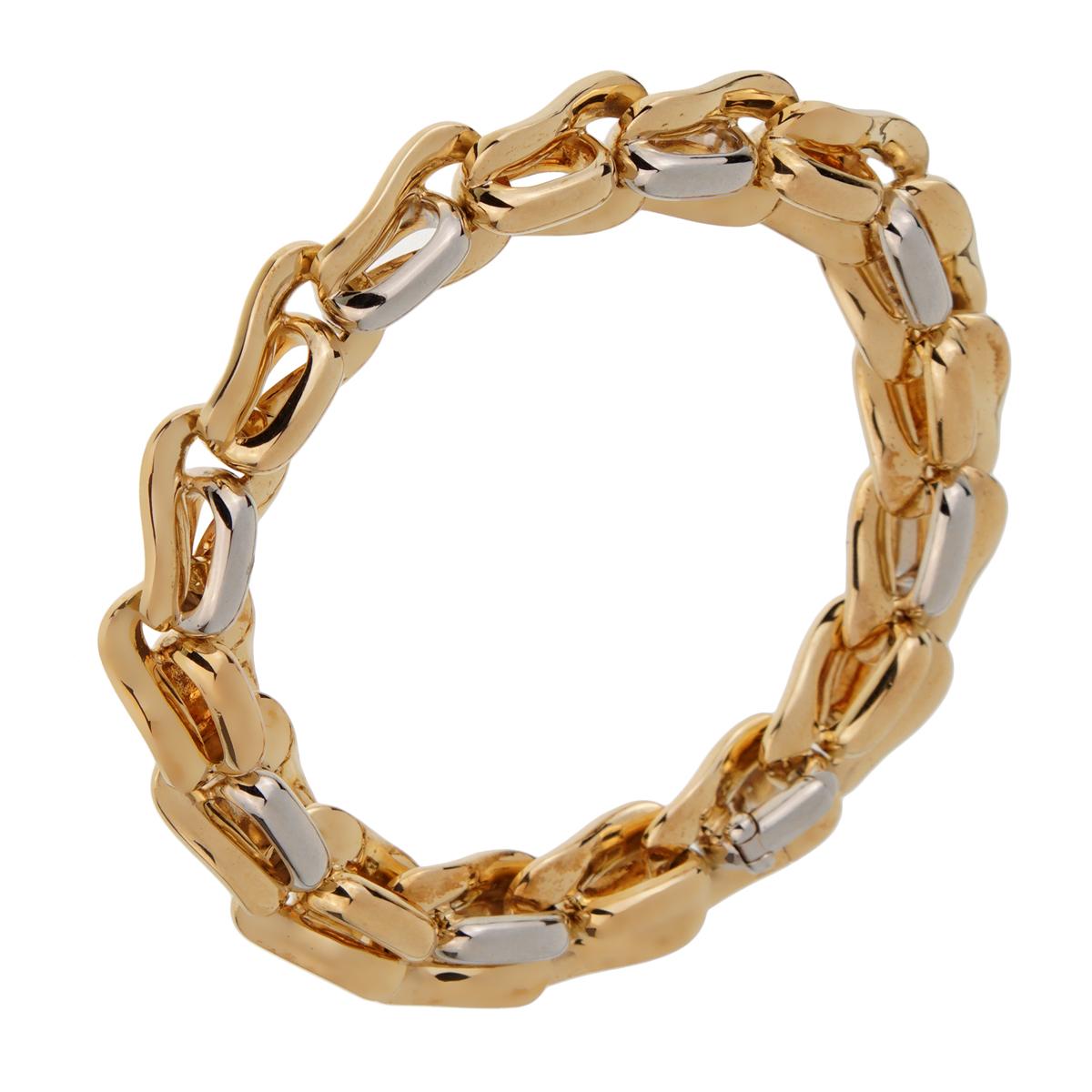 Pomellato Bracelet à maillons en or massif et or 18 carats pour femmes Pour femmes en vente