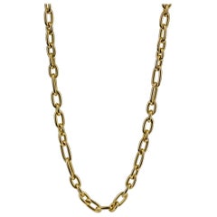 Pomellato Solid Yellow Gold Link Necklace