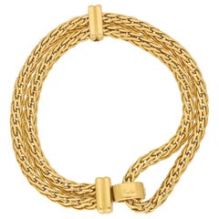 Pomellato Spiga Link Bracelet in Yellow Gold
