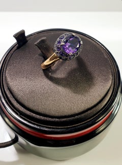 Pomellato Tabou Amethyst in 18 Karat Rose Gold Ring