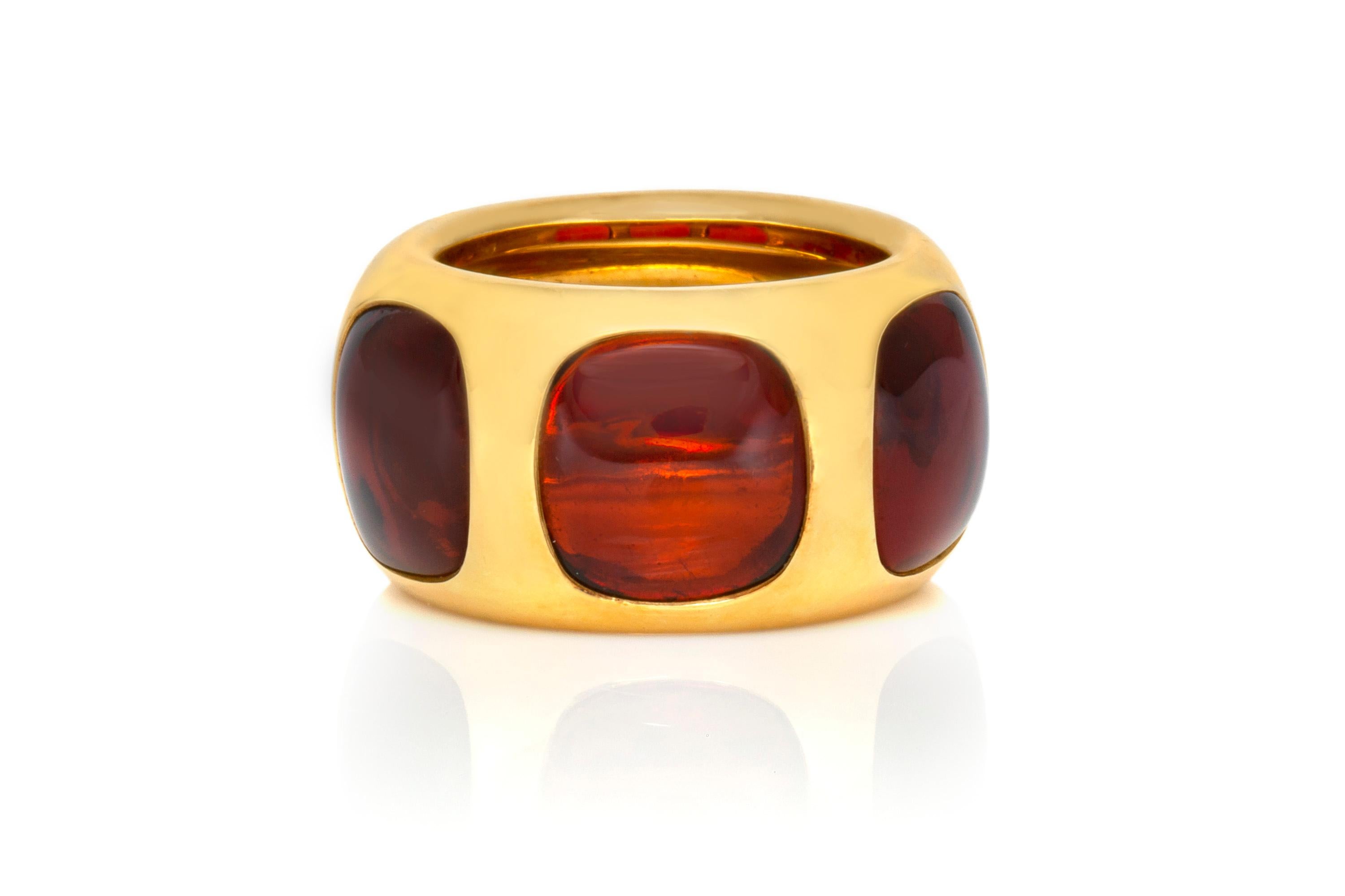 Women's or Men's Pomellato Tourmaline Gypsy Ring