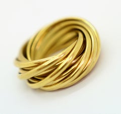Pomellato Trinity ring in 18k yellow gold