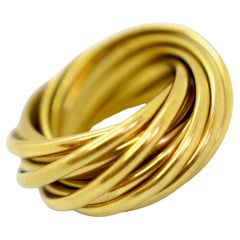 Pomellato Trinity ring in 18k yellow gold