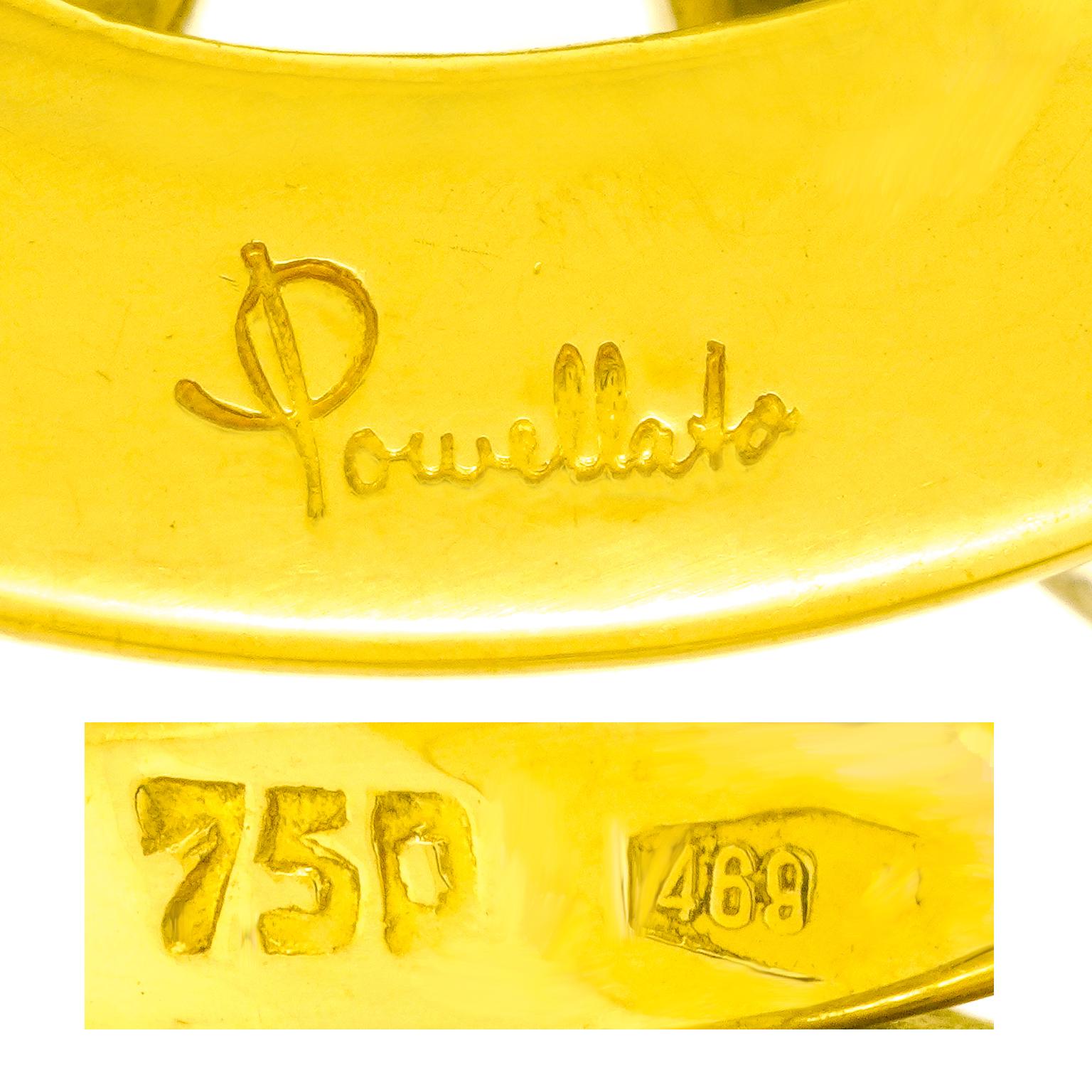 Women's or Men's Pomellato Two Tone Gold Bracelet