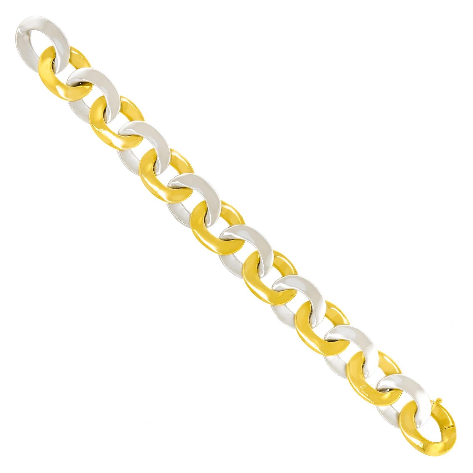 Pomellato Two Tone Gold Bracelet 2