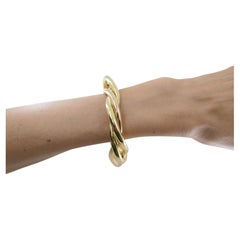 Pomellato Pulsera brazalete remolino oro bicolor