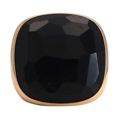 Pomellato Victoria Rose Gold Jet Ring