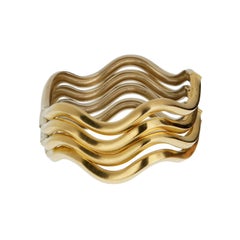 Pomellato Vintage Suite Bangle in oro bianco e giallo 18 ct.
