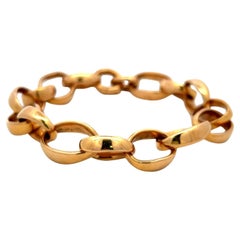 Pomellato Vintage 43.90 Grammes Bracelet à maillons en or jaune 18 carats