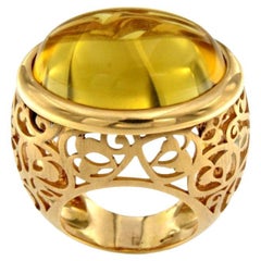 Pomellato Vintage Arabesque Ring in Rose Gold