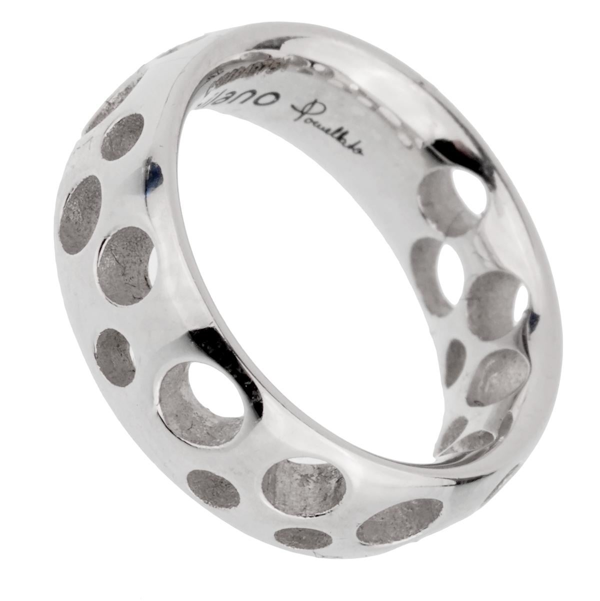 Ciondolo Pomellato in oro bianco con bolle In condizioni Nuovo in vendita a Feasterville, PA