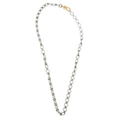 Pomellato White Gold Chain Link Necklace