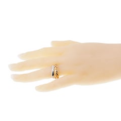 Pomellato White Rose Bubble Stacking Band Rings