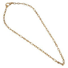 Pomellato Yellow Gold Chain Link Necklace