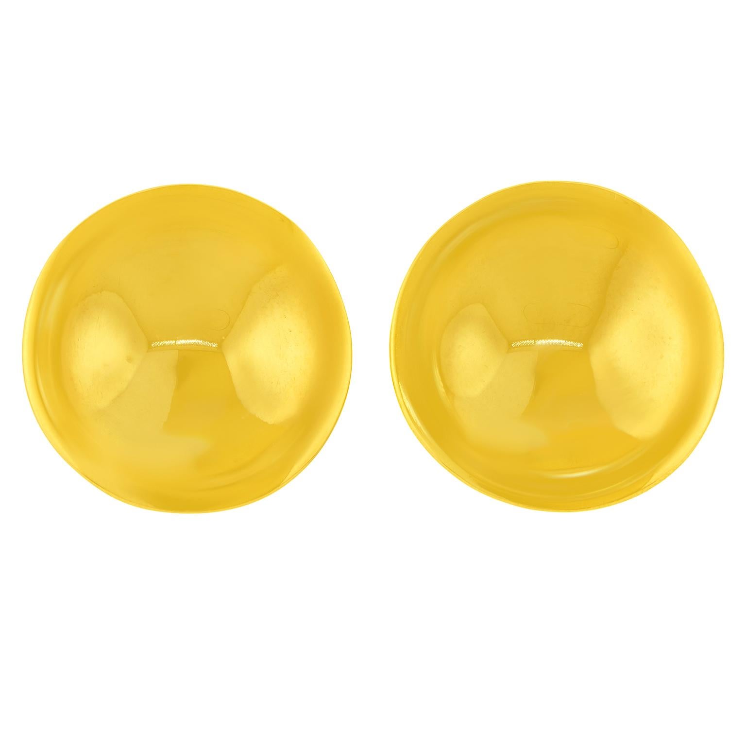 Pomellato Gelbgold-Ohrringe im Zustand „Hervorragend“ im Angebot in Litchfield, CT