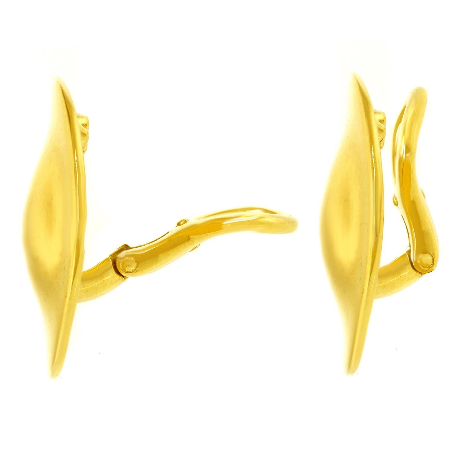 Pomellato Gelbgold-Ohrringe im Angebot 3