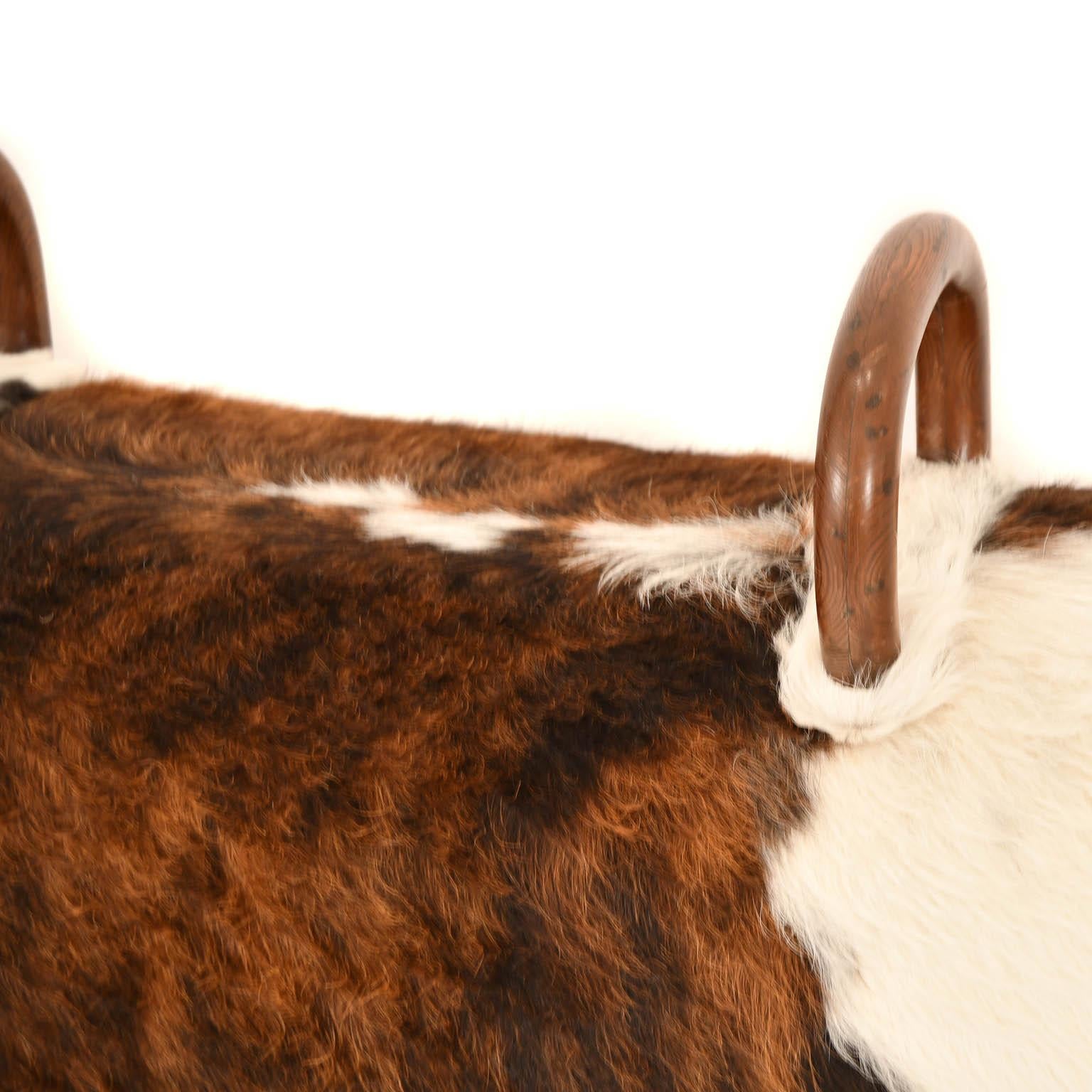 Pommel Horse Czech 1930 Gymnastic Item Bench Leather Cowhide 5