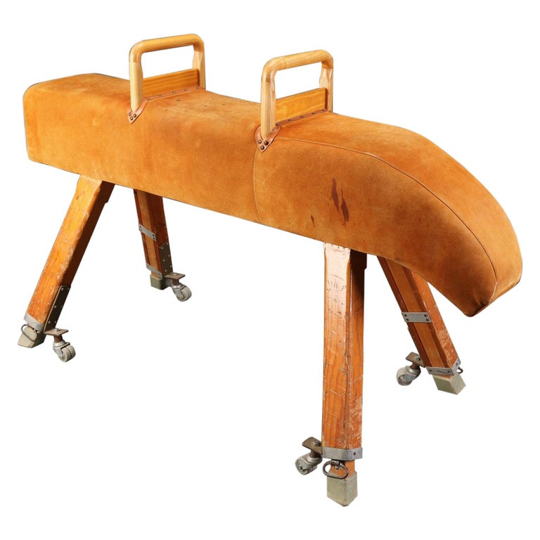 Pommel Horse 'Leather' For Sale at 1stDibs