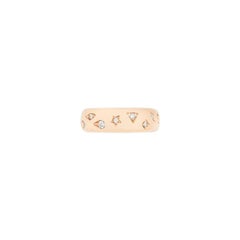 Pommeliato Iconica Medium Ring in Rose Gold and Diamonds A.910650MBO7