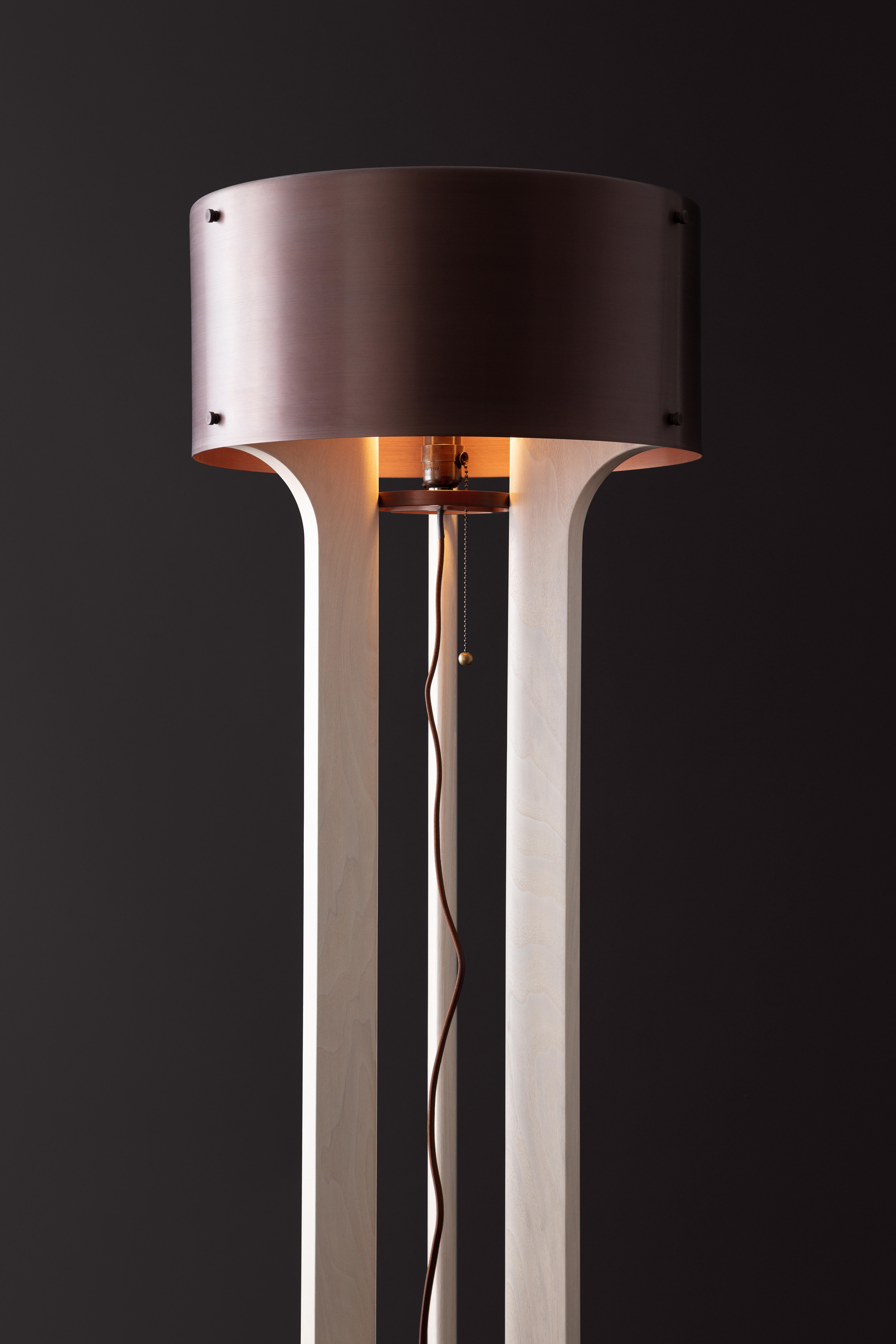 Modern Pommer Floor Lamp by Matthew Fairbank For Sale
